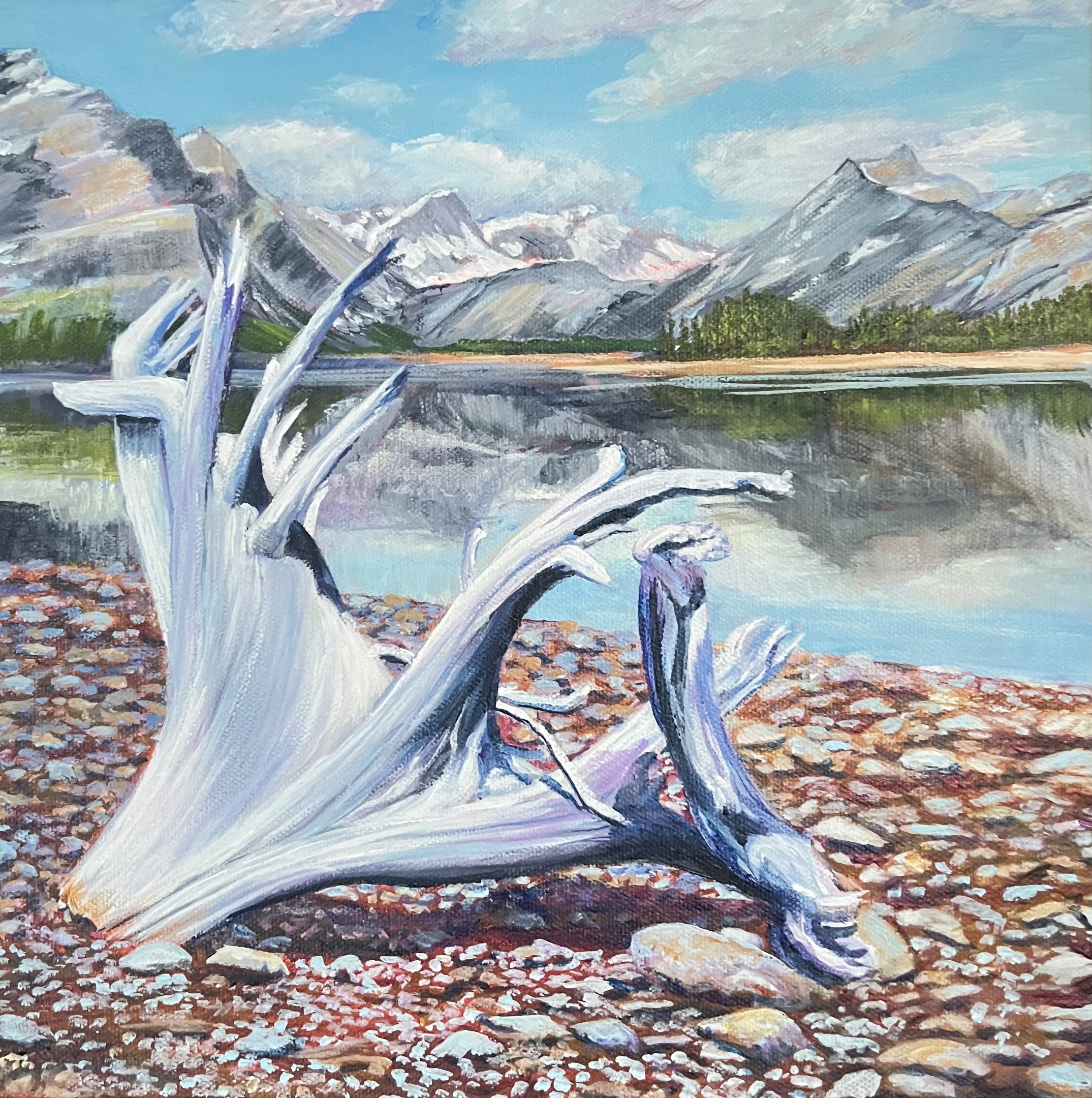 Canadian Shield,  landscape paintings